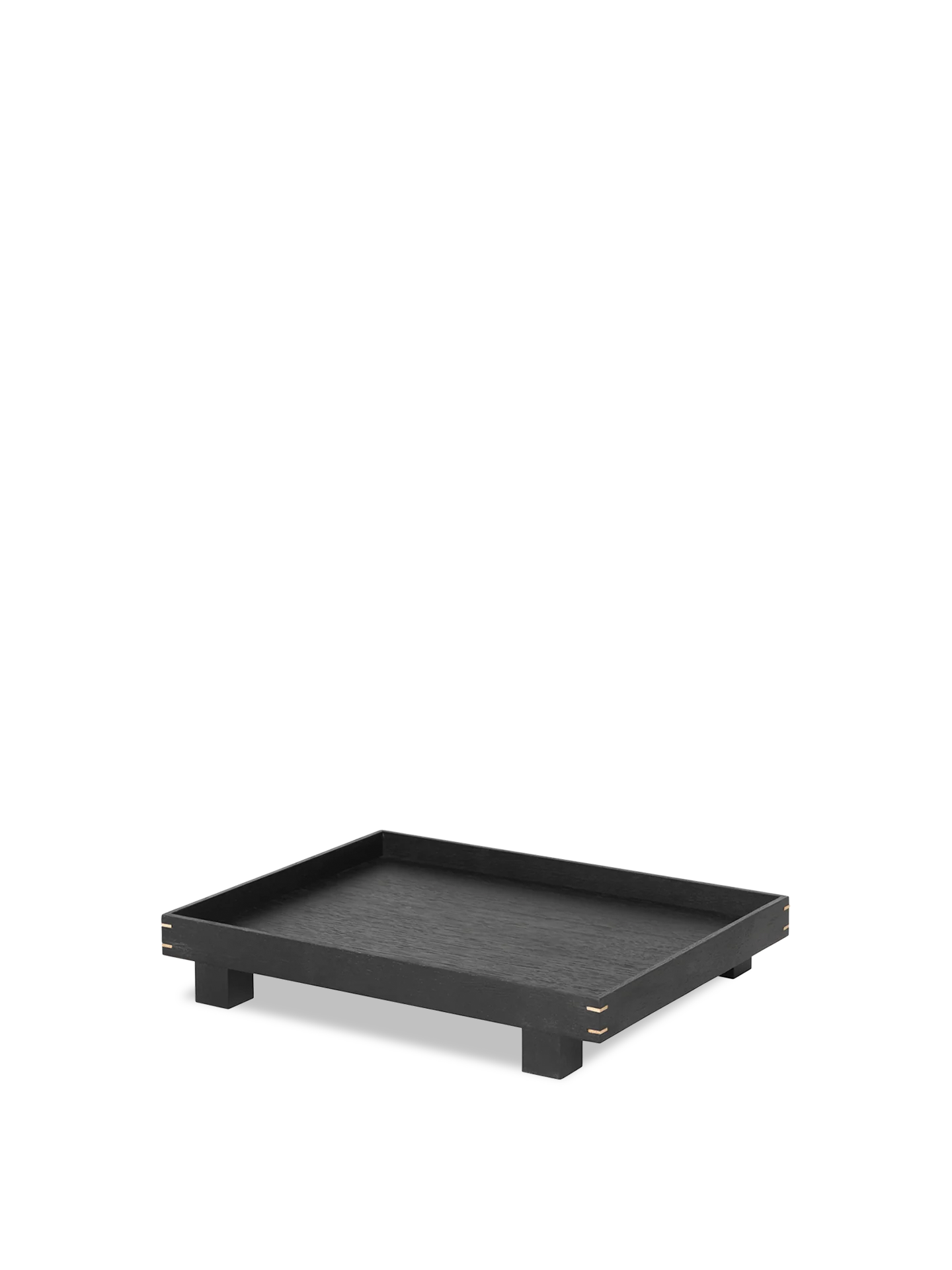 Ferm Living Small Black Bon Seires Wooden Tray 