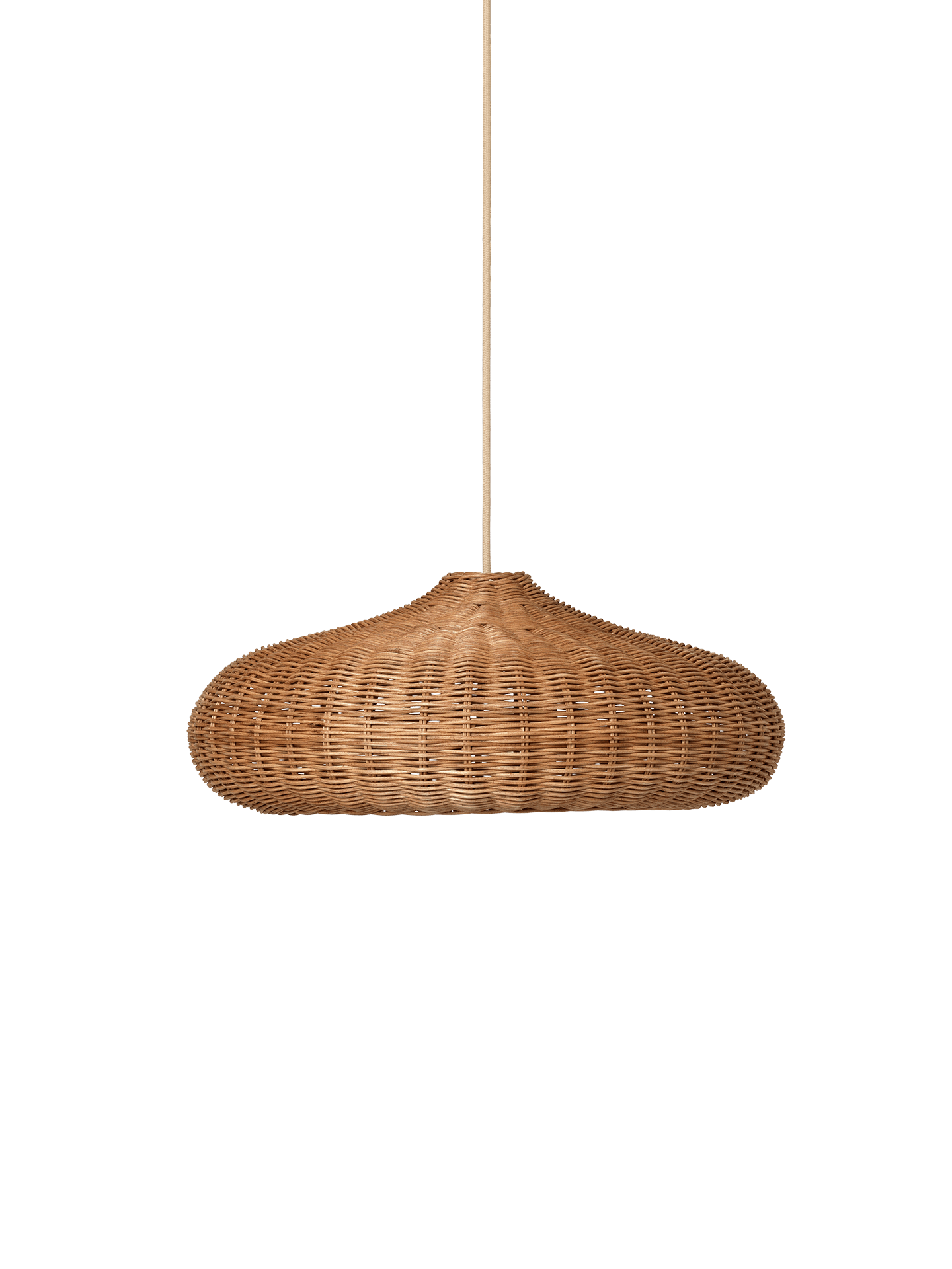 Ferm Living Natural Disc Braided Lampshade