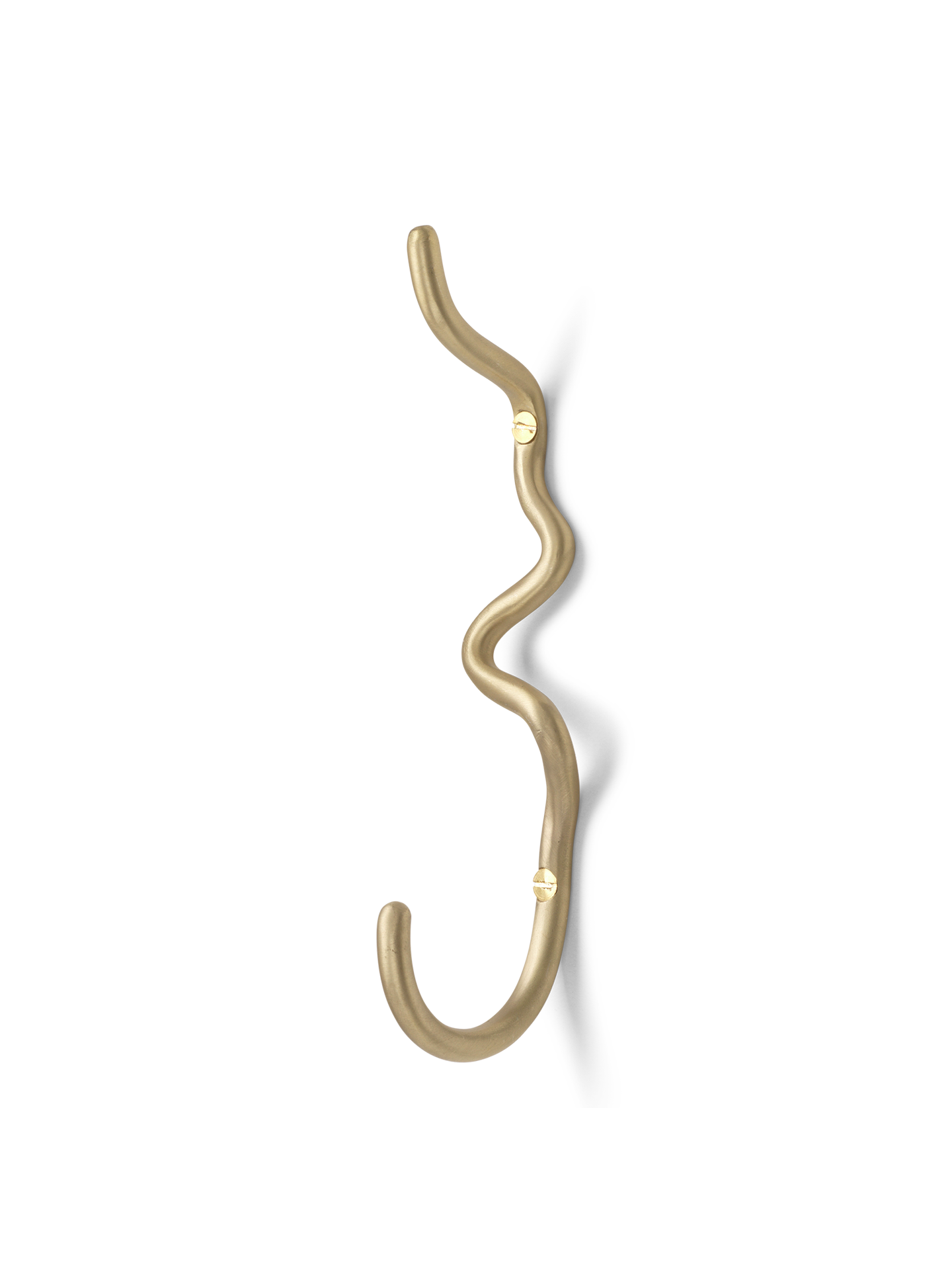 Ferm Living Brass Curvature Decorative Hook