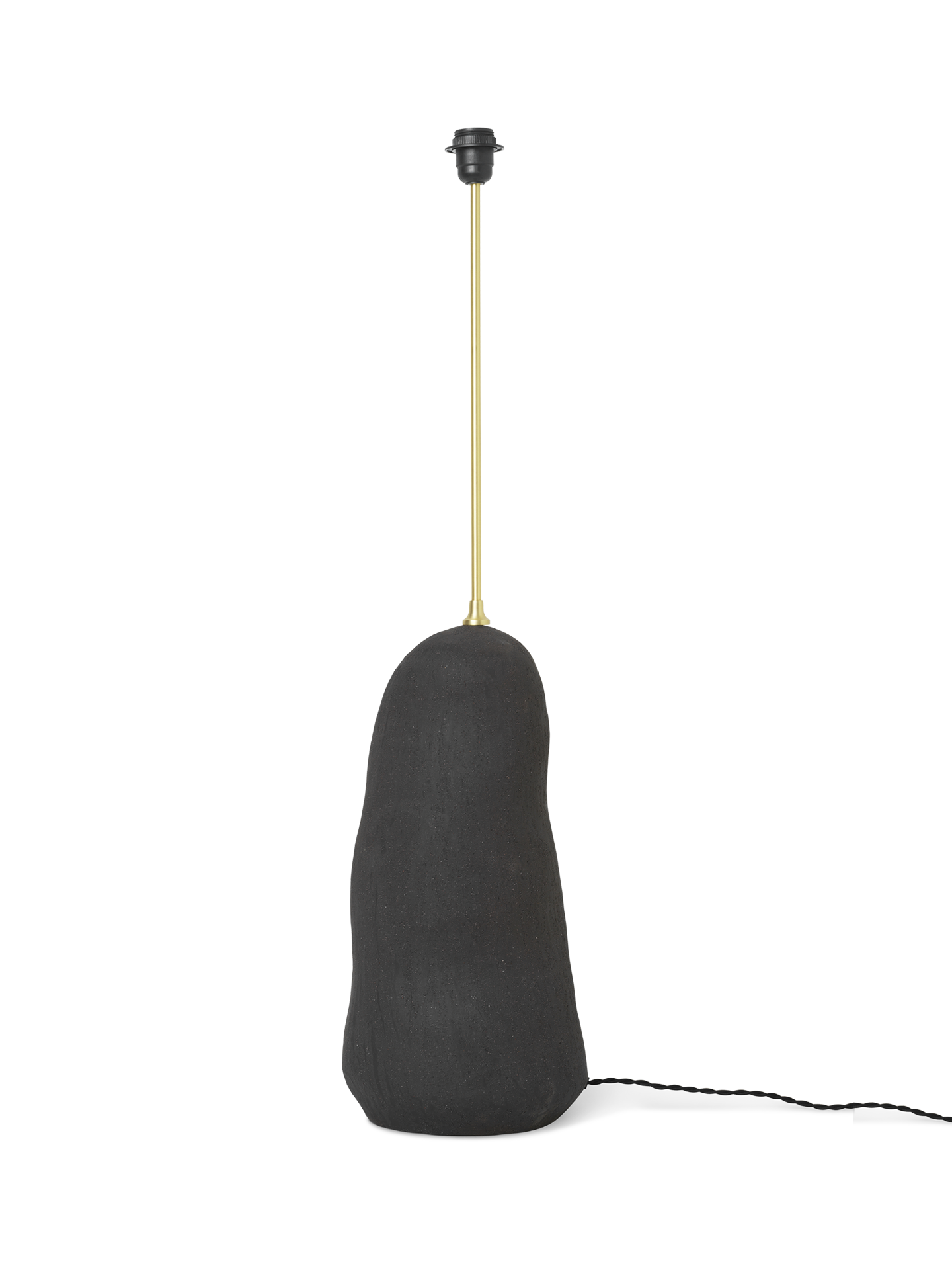 Ferm Living Large Dark Grey Hebe Lamp Base