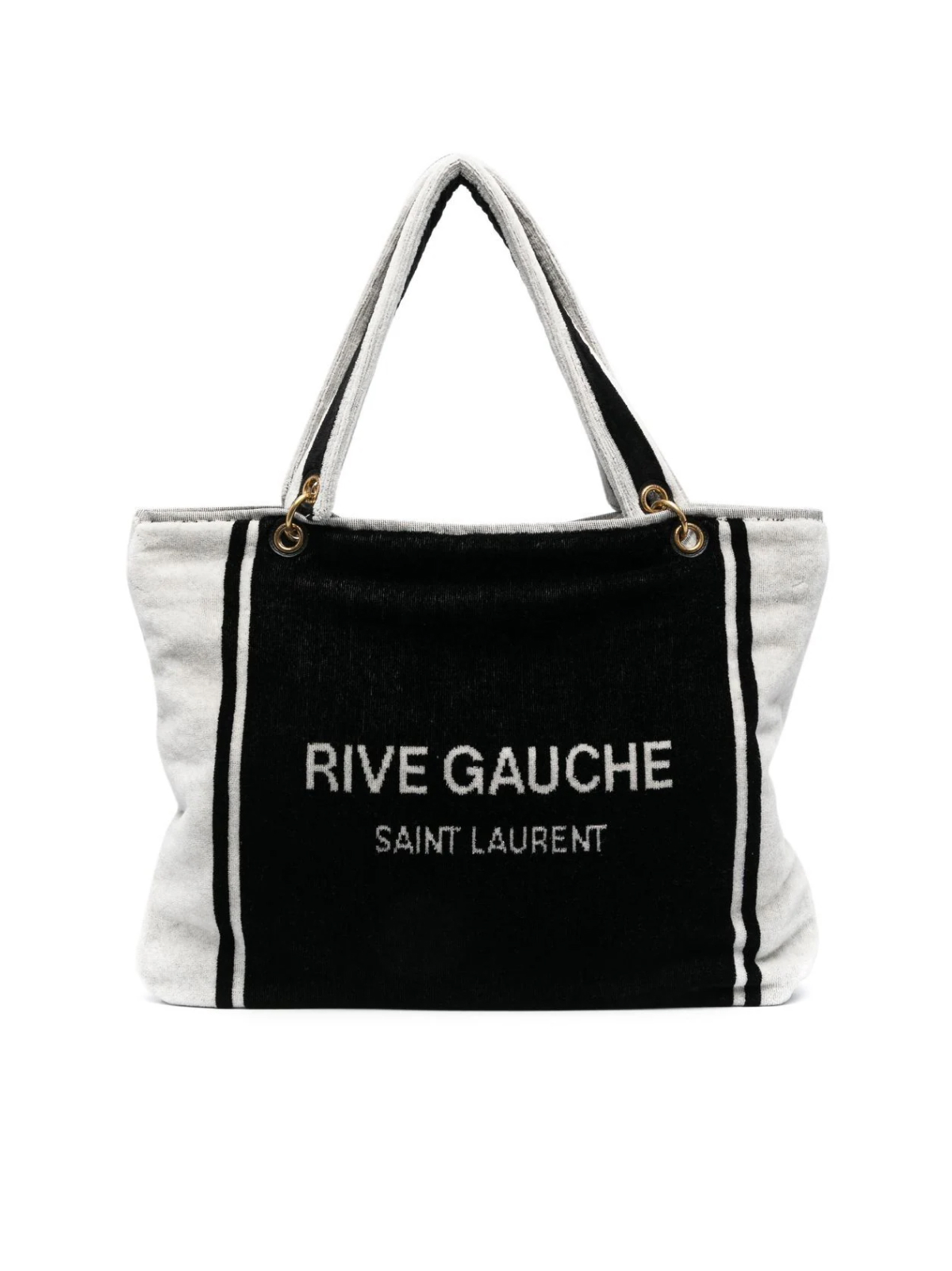 Saint Laurent Rive Gauche Logo Tote Bag