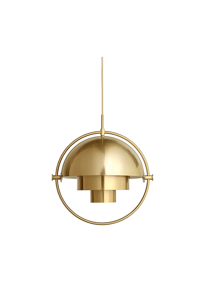 Gubi  Brass Multi Lite Pendant