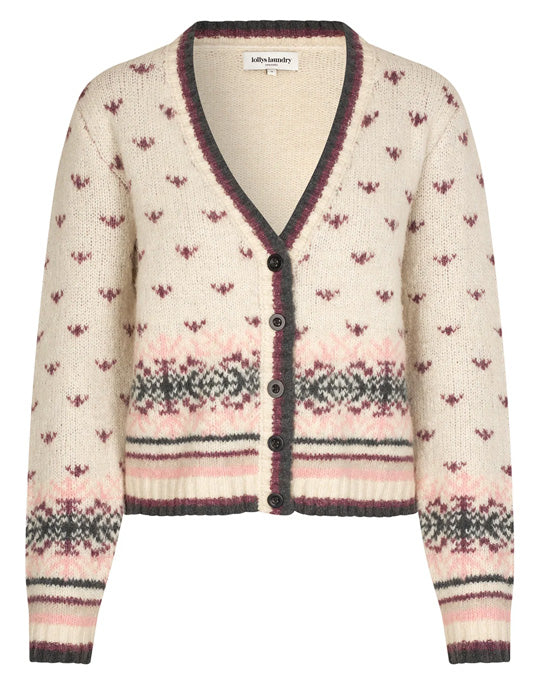 Lollys Laundry Nina Cardigan Creme