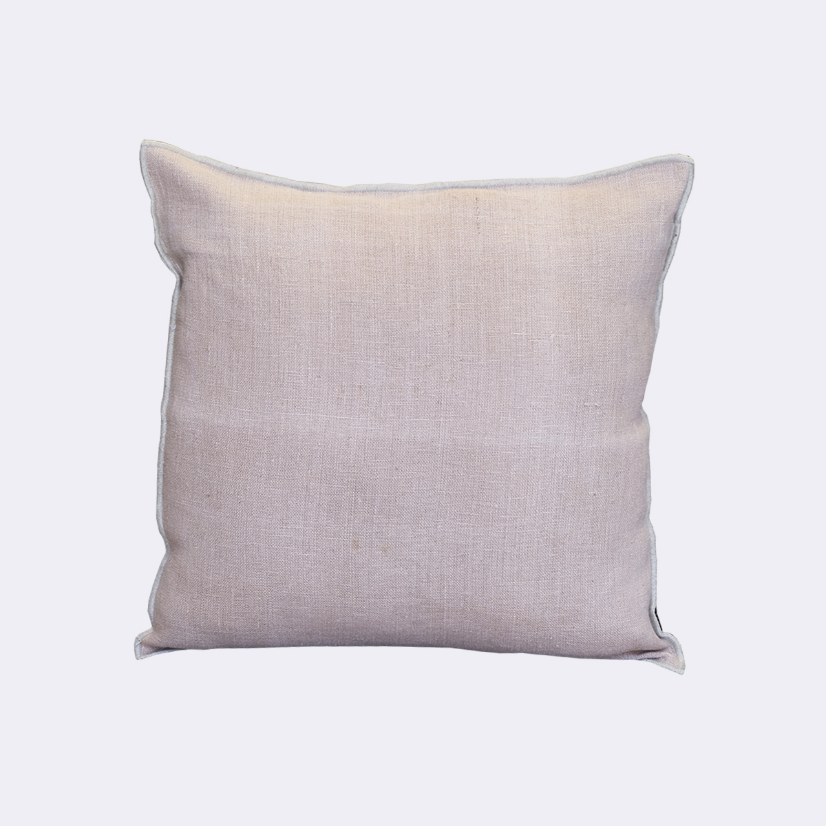 haomy 100% Linen Nude Cushion Cover with Filling