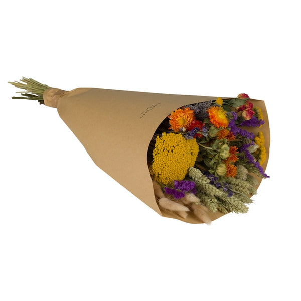 Wildflowers by Floriette Dried Flowers Medium Orange Field Bouquet