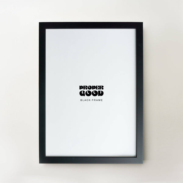 PROPER GOOD A3 Frame | Black Wood