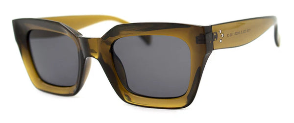 AJ MORGAN Potent Sunglasses In Olive