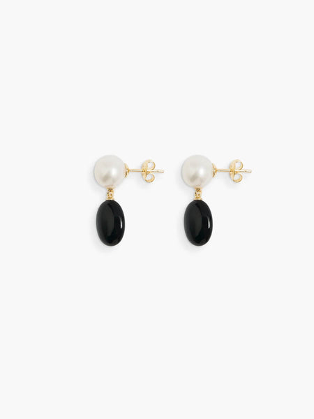 Ragbag Dualism Earrings - Gold