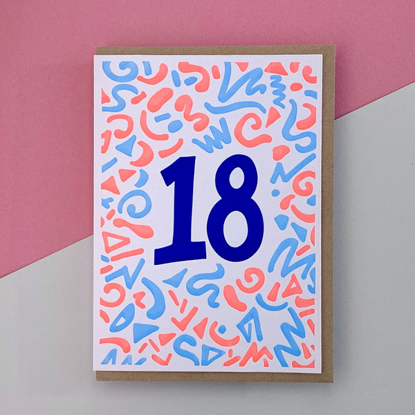 Little Paper Soul Number 18 Card