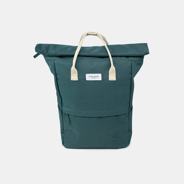 Kind Bag Hackney Large Back Pack In Moss Green