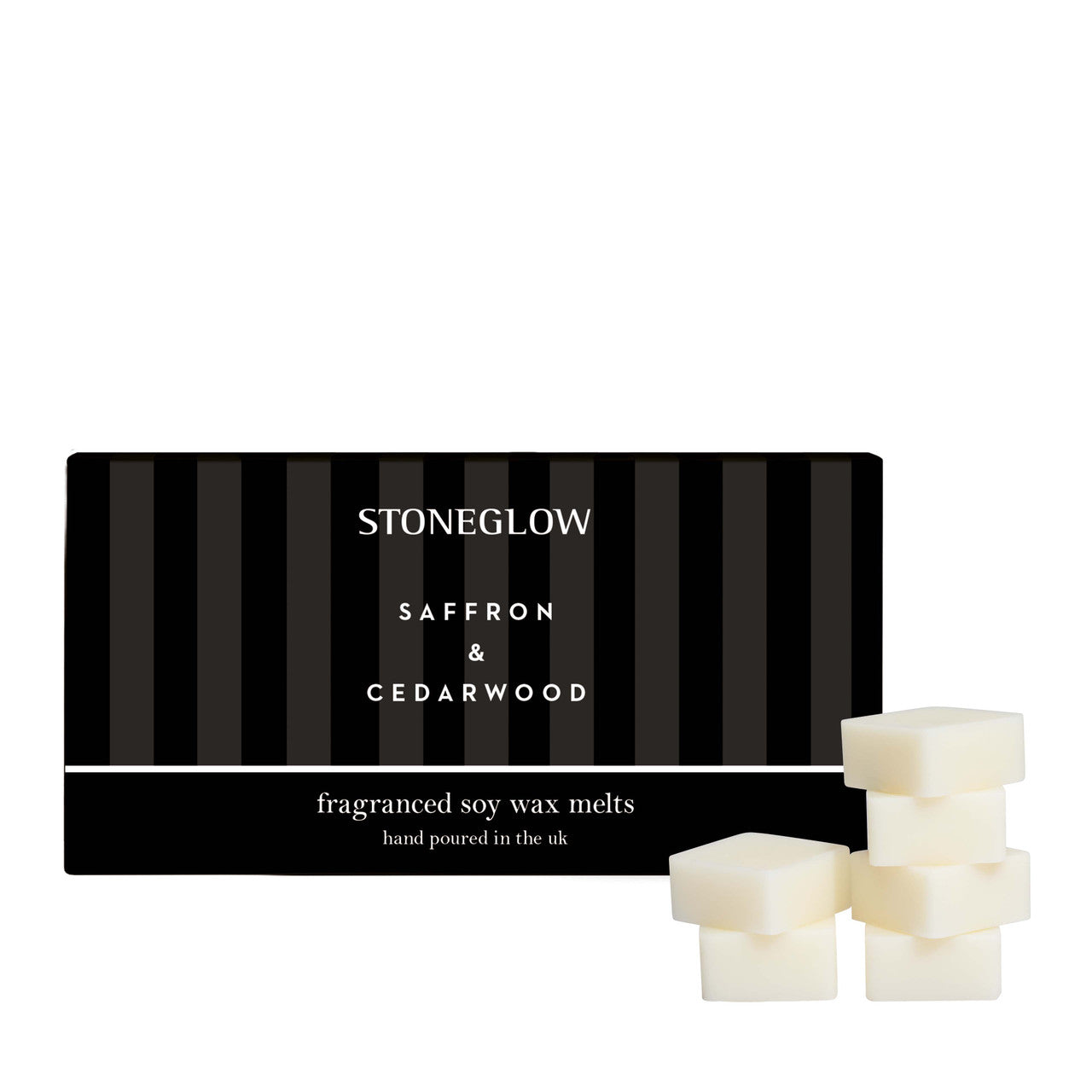 Stone Glow Candel Saffron and Cedarwood Modern Classics Soy Wax Melts