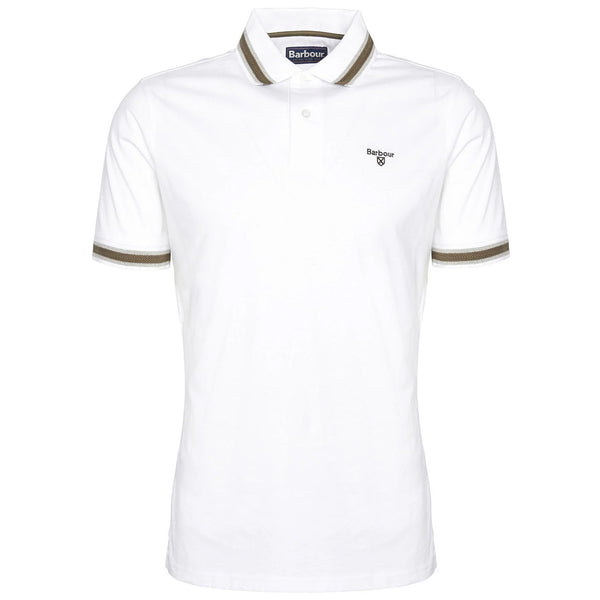 Barbour Featherstone Polo - White