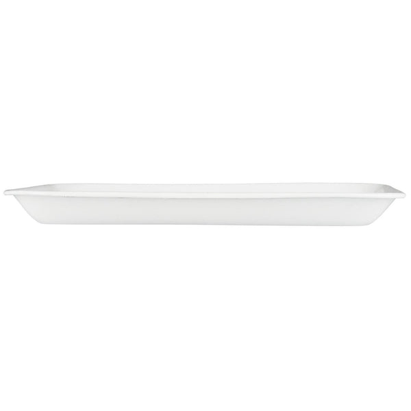 Ib Laursen White Rectangle Enamel Tray