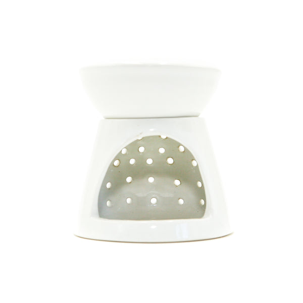 Kate Brigden ceramics Handmade Ceramic Oil Burner With Speckled Glaze