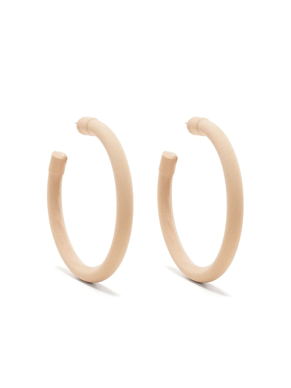 Maison Margiela Mm6 Large Open Hoop Earrings