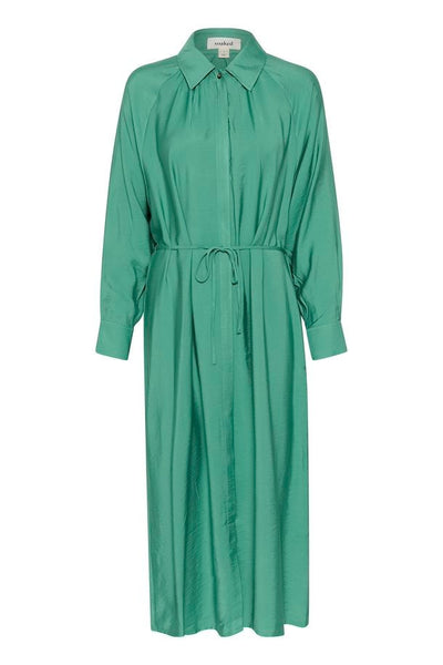 Soaked in Luxury  Sija Dress In Bottle Green