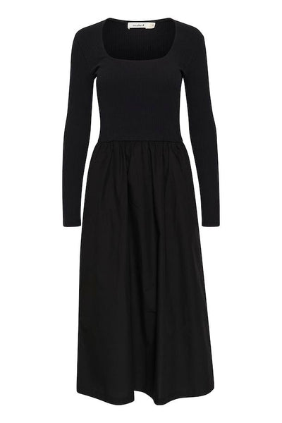 Soaked in Luxury  Simone Phoebe Ls Dress In Black