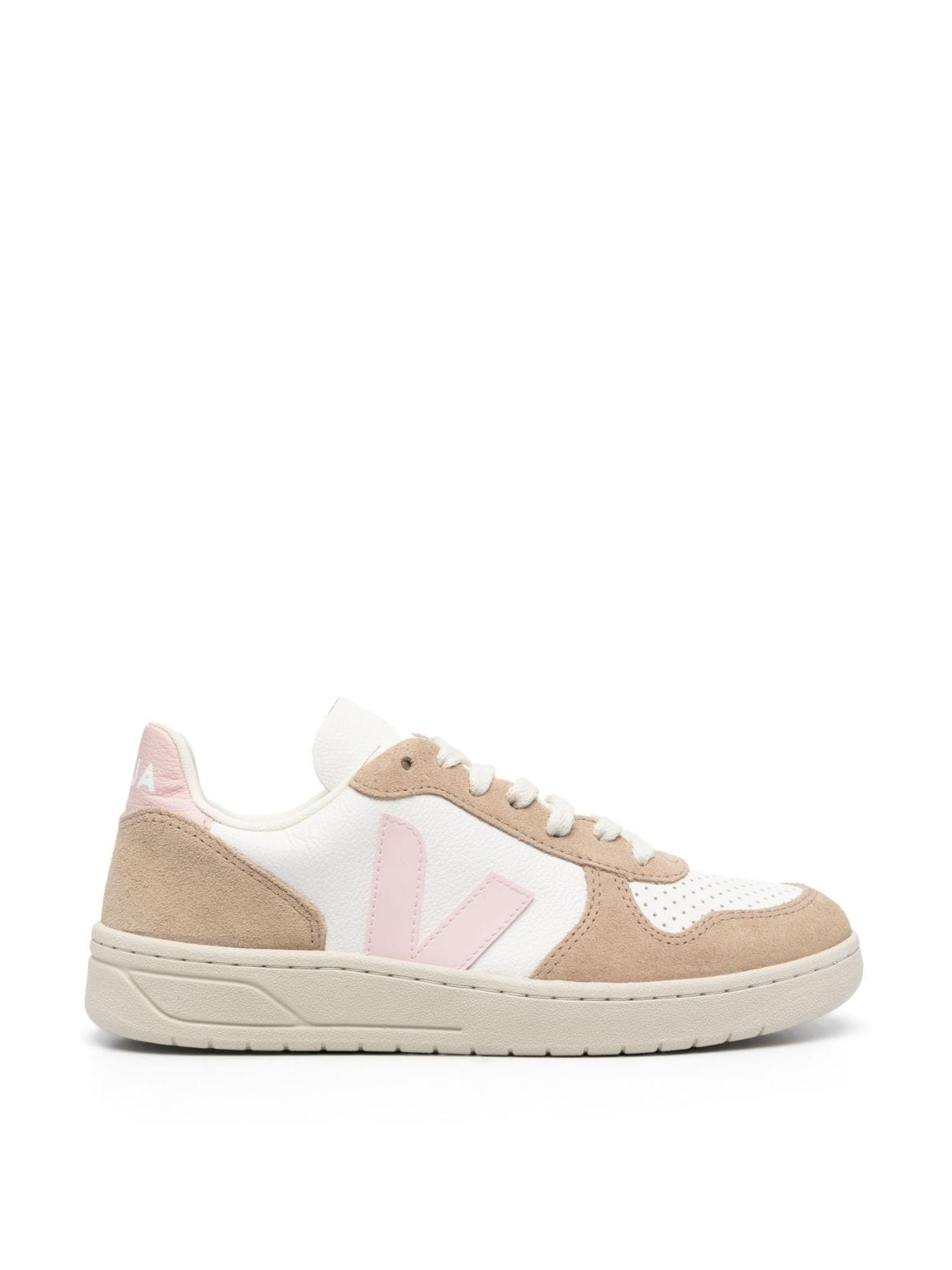 Veja V-10 Chromefree Leather Sneakers