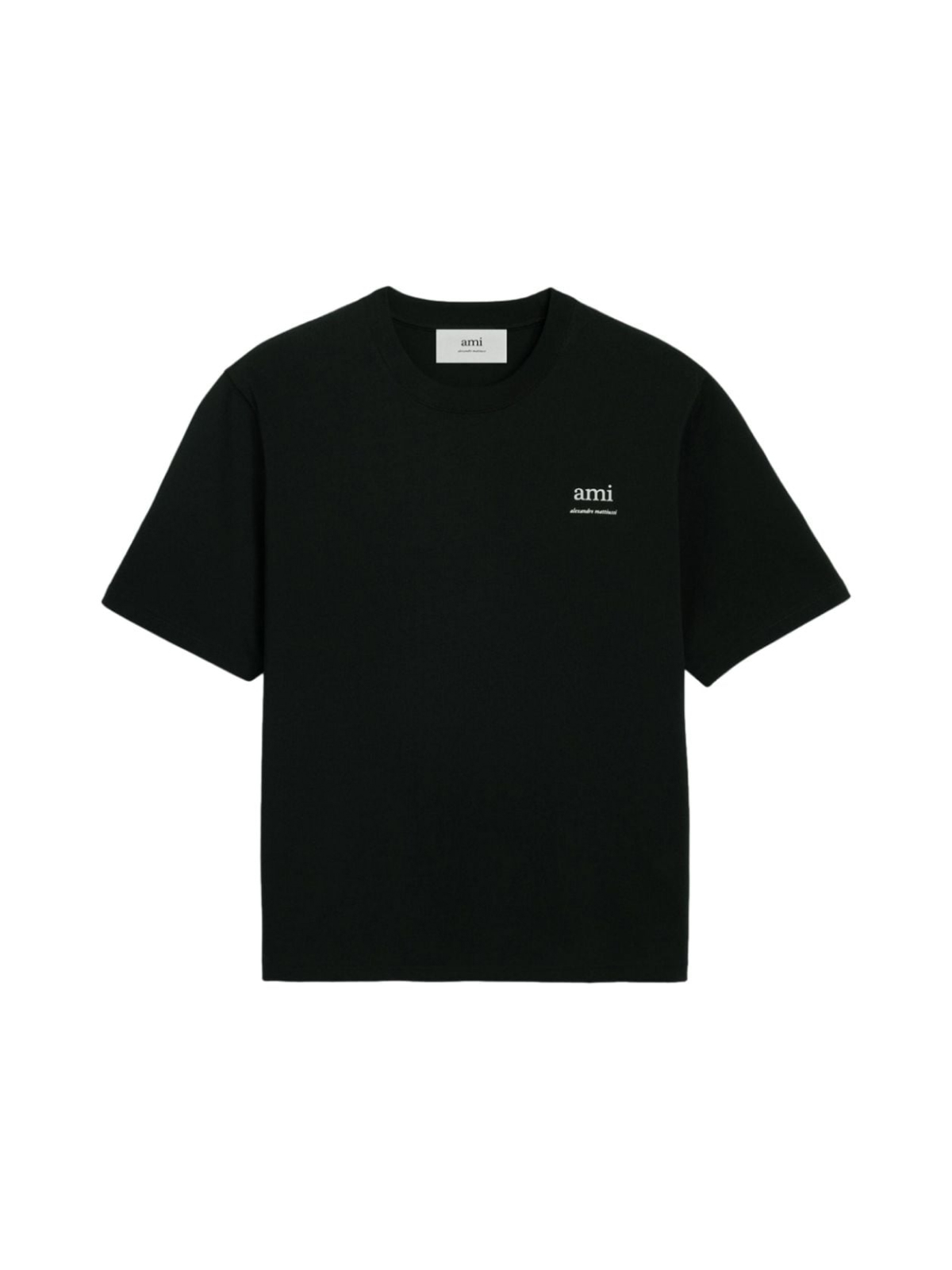 AMI Paris Logo Printed Crewneck T-shirt