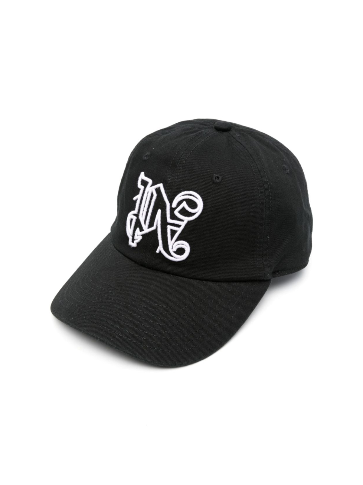 Palm Angels Pa Monogram Logo Baseball Cap