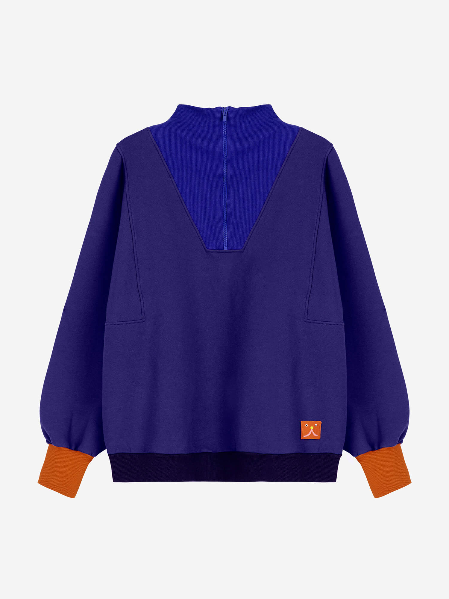 Bobo Choses Color Block Zip Up Sweatshirt