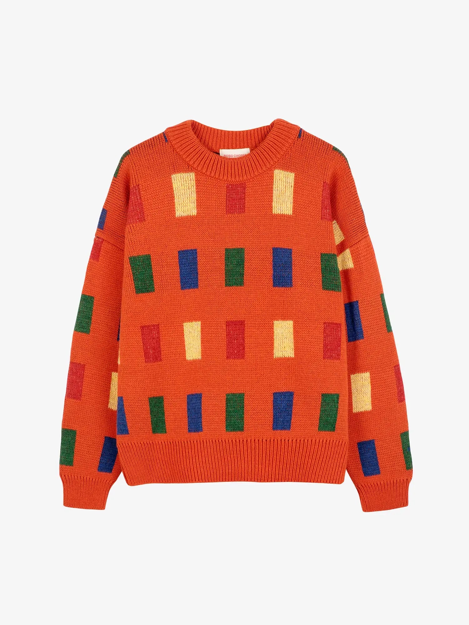 Bobo Choses Color Game Print Jacquard Jumper