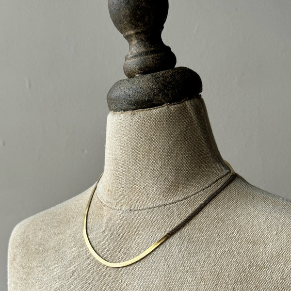 livs Necklace - Waterproof Gold Snake Chain