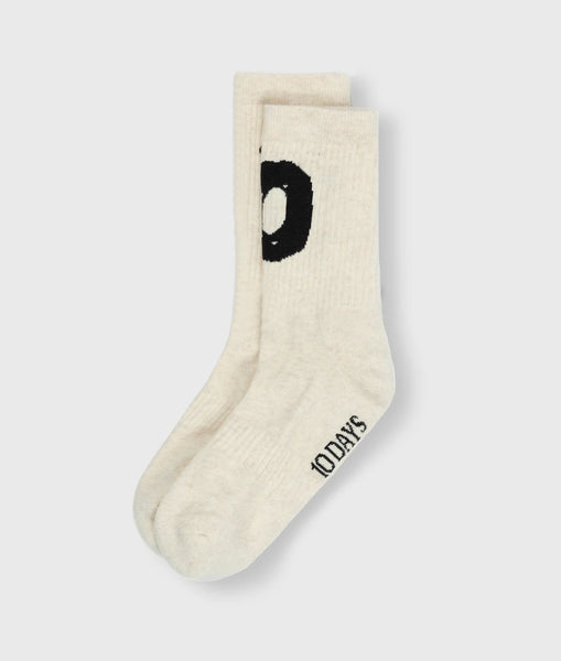 Zusss Socks 10 Soft White