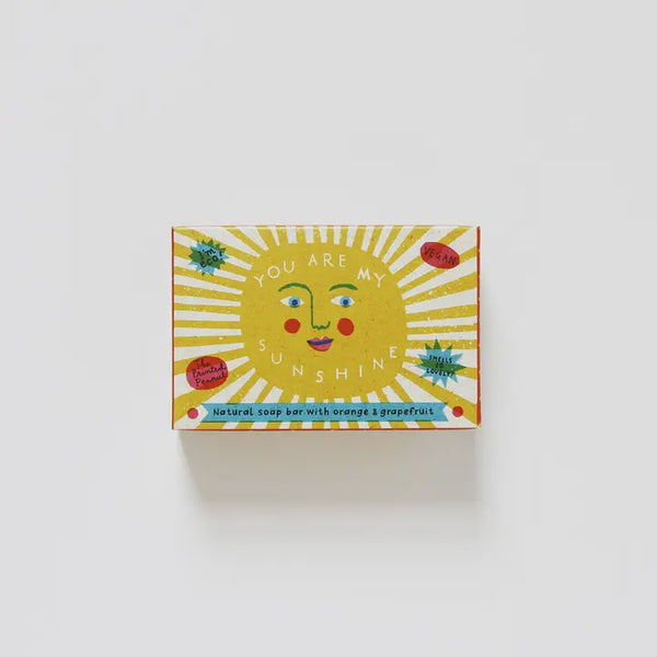 The Printed Peanut Sunshine Orange & Grapefruit Soap Bar