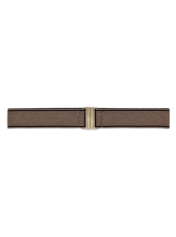 Nooki Design Fine Gold Stripe Elastic Belt