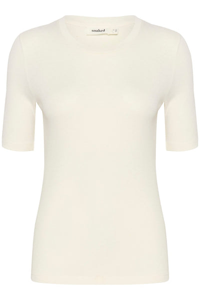 Soaked in Luxury  Slfauna Whisper White T-shirt