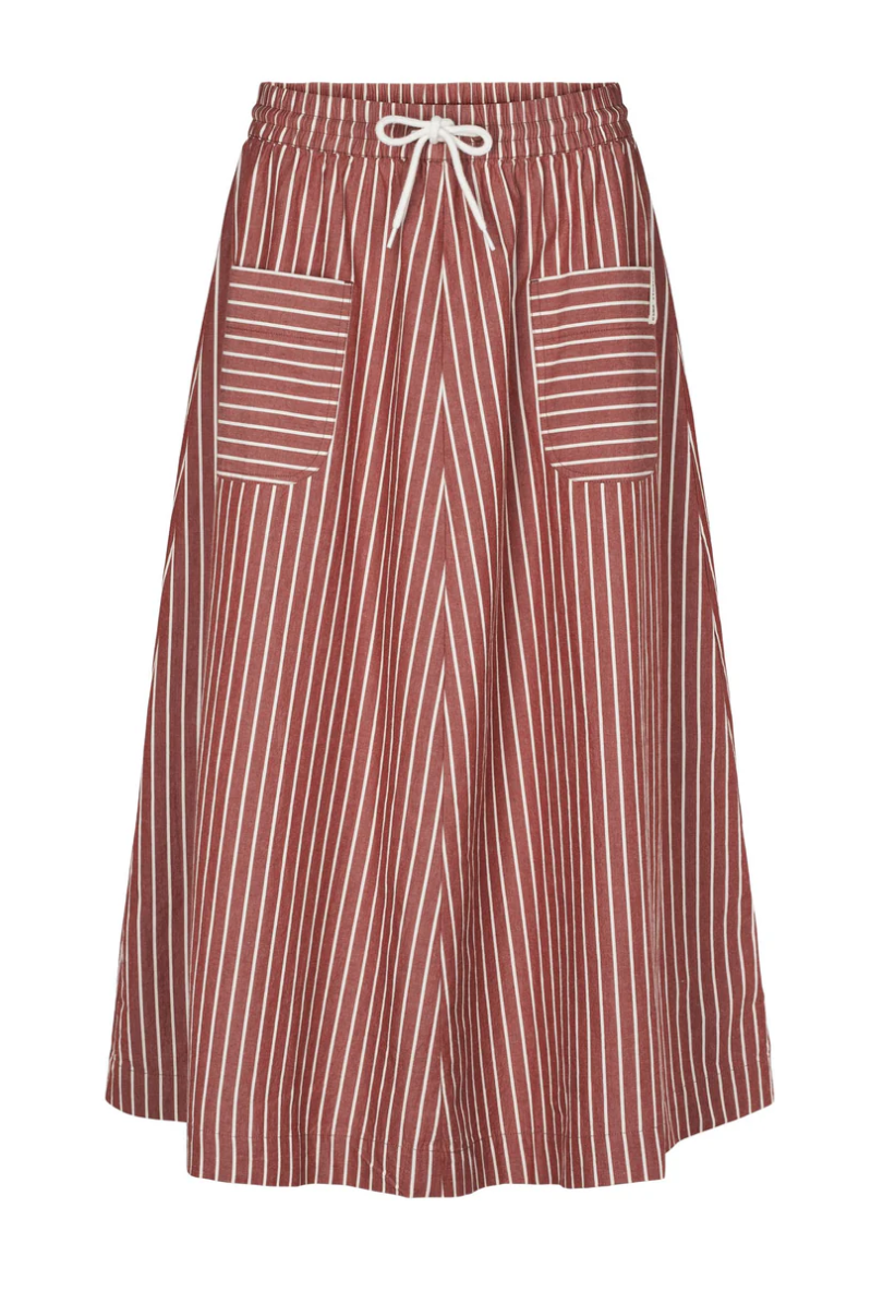 esmé studios Roasted Russet Gry Midi Skirt