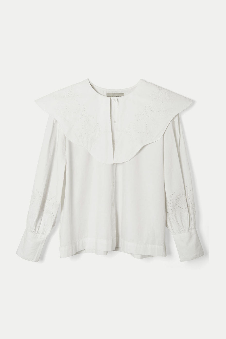 Damson Madder White Romeo Blouse