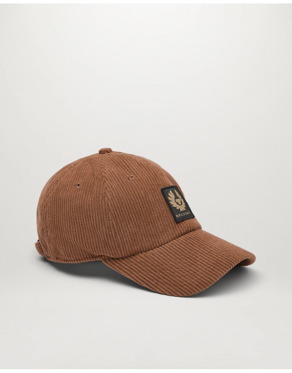 Belstaff Phoenix Corduroy Patch Cap Col: Clay Brown, Size: Os