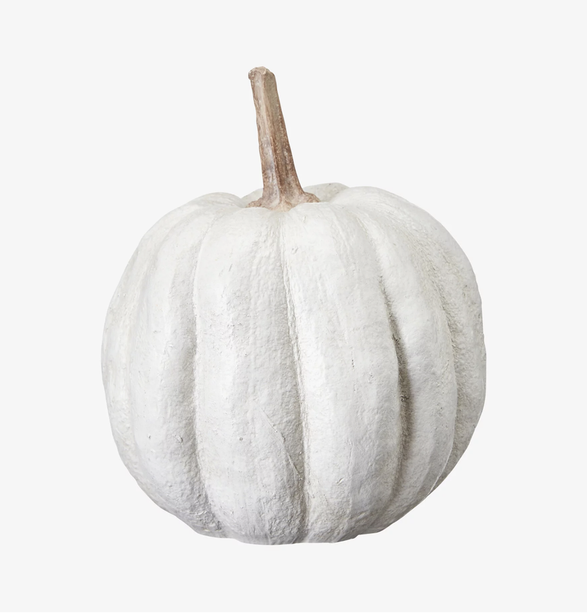 Wikholm Form White Decorative Pumpkin