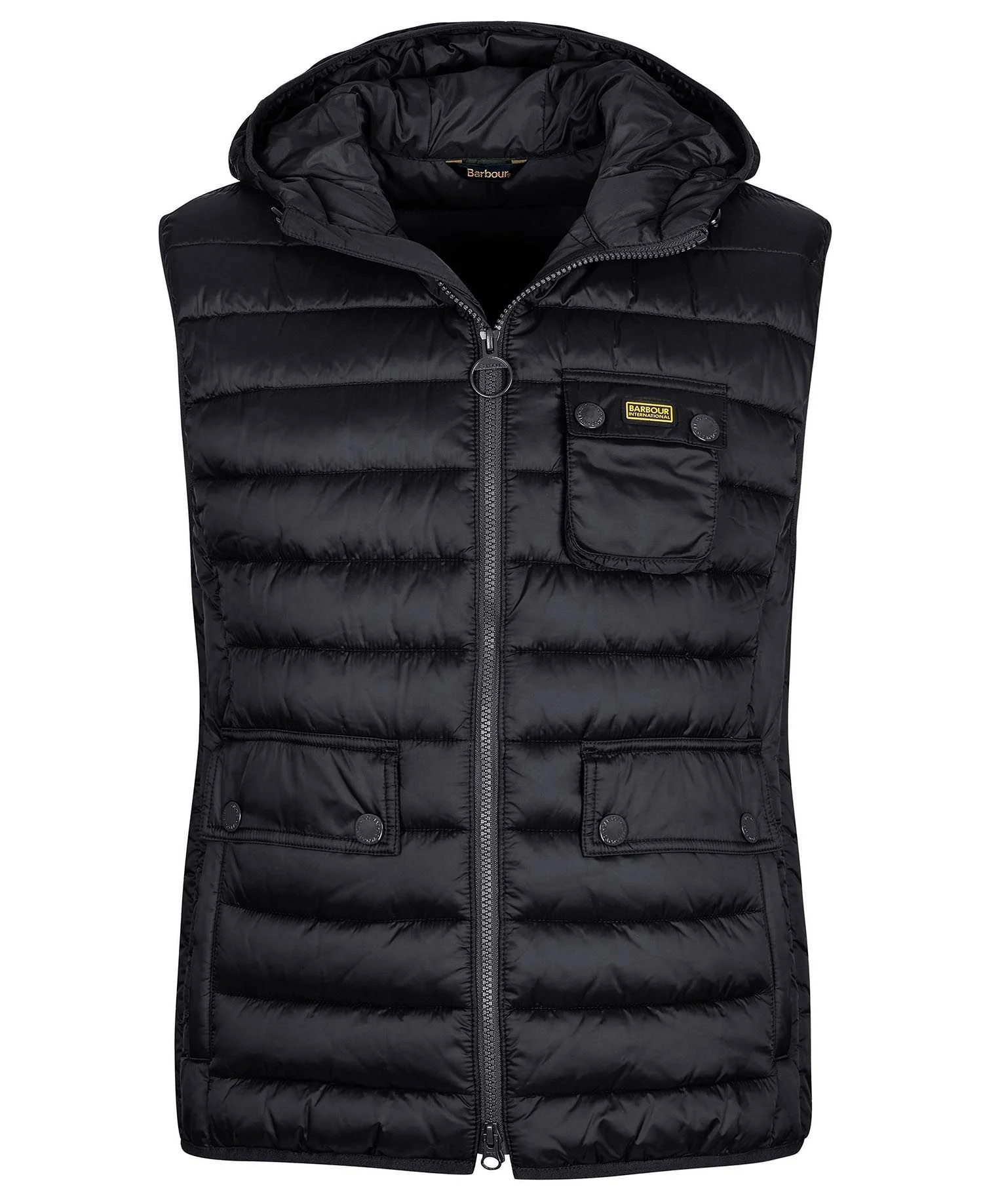 Barbour Barbour International Ousten Hooded Gilet Black