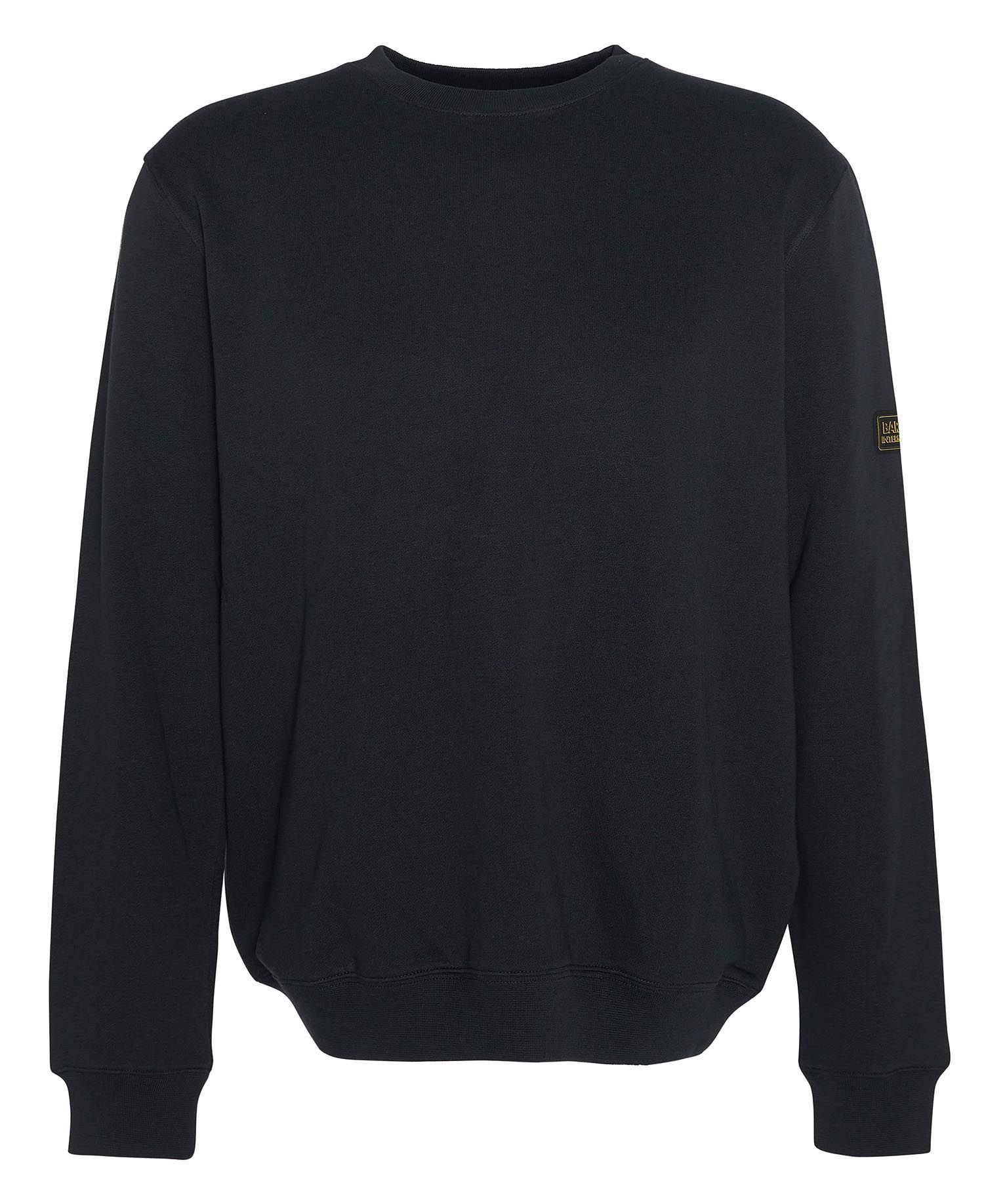 Barbour Barbour International Outline Badge Sweatshirt Black