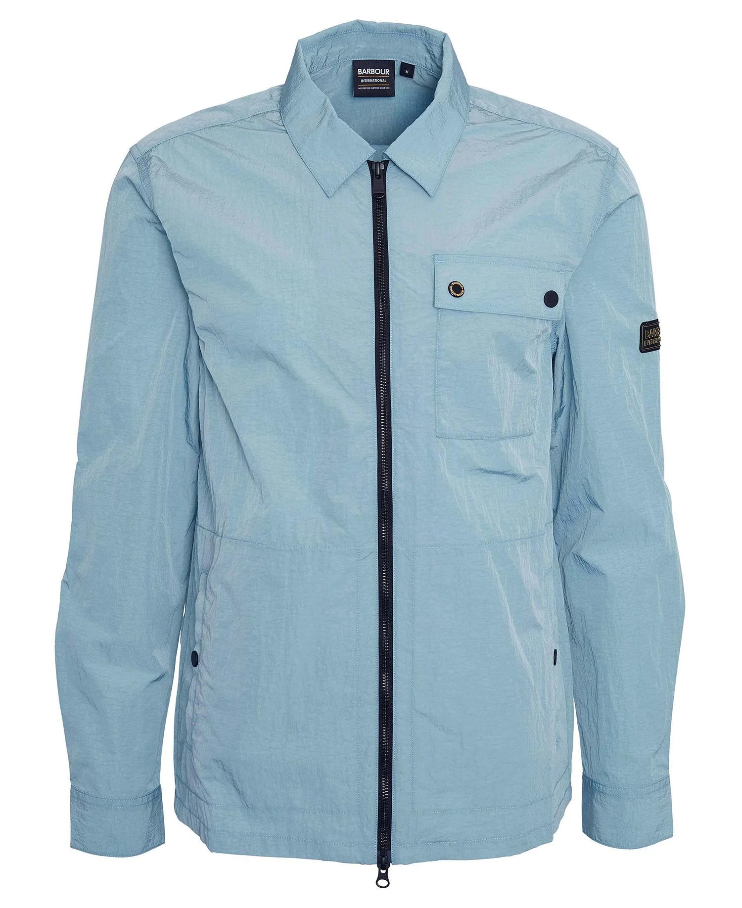 Barbour Barbour International Inline Overshirt Concrete Blue