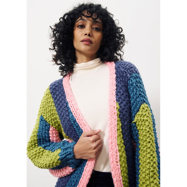 FRNCH Lobelia Multicolore Cardigan