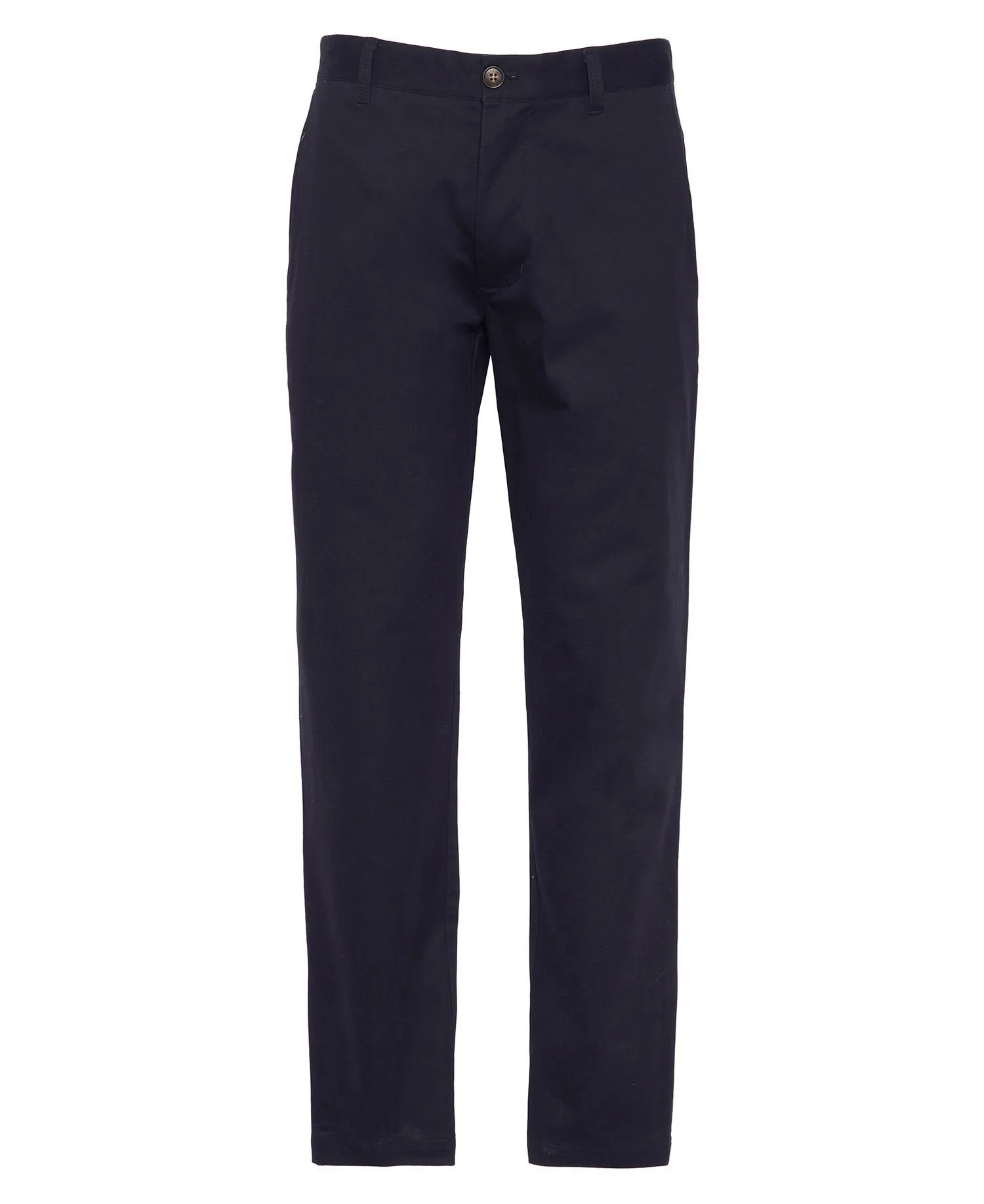 Barbour Sueded Sateen Slim Chino Trousers Navy