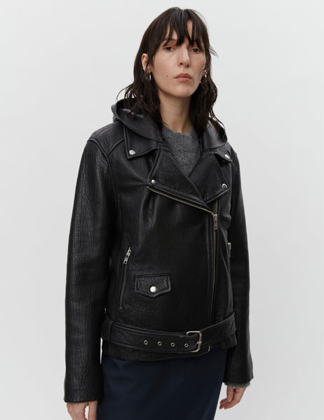 DAY Birger Black Marvin Leather Jacket