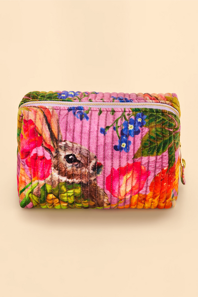 Powder Qwb6 Whimsical Woodland Quilted Washbag