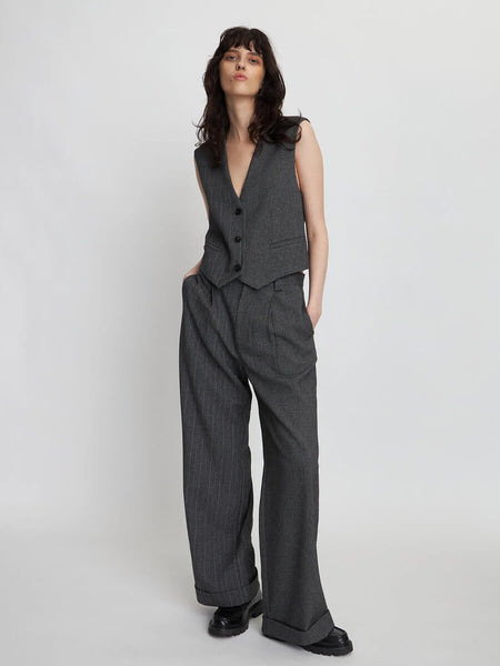 Stella Nova Tailored Pants - Charcoal