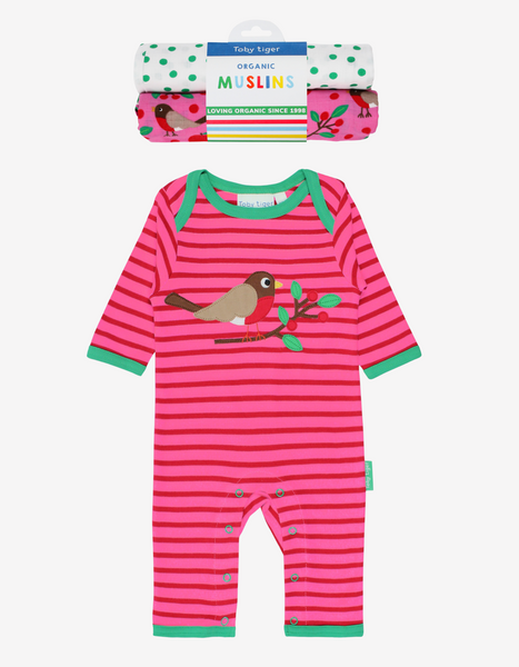 Toby Tiger Organic Robin Baby Bundle