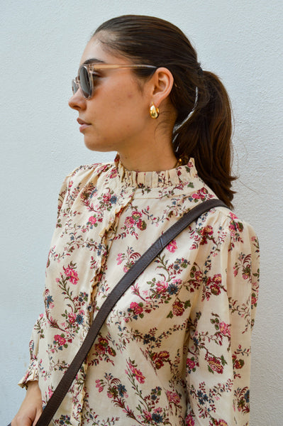 Emile Et Ida Alexia Orchid Ecru Blouse