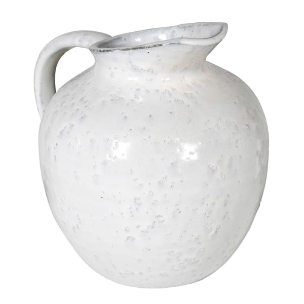 Persora Large Cream Distressed Jug