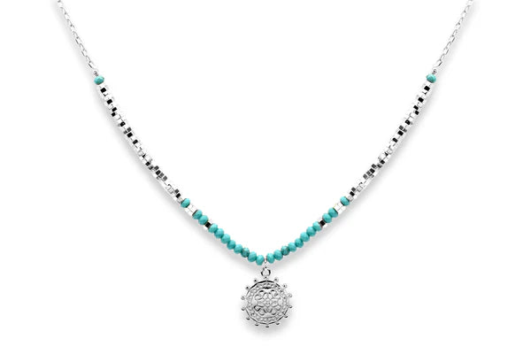 bon bon fistral Hades Turquoise Necklace