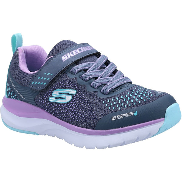 Skechers Ultra Groove Waterproof Trainers (grey/multi) 30-35