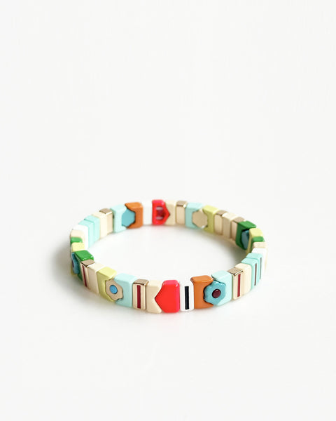 The Aloft Shop Allsorts Tile Bracelet