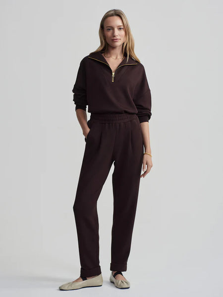 Varley Rolled Cuff Pant (28.6") - Coffee Bean